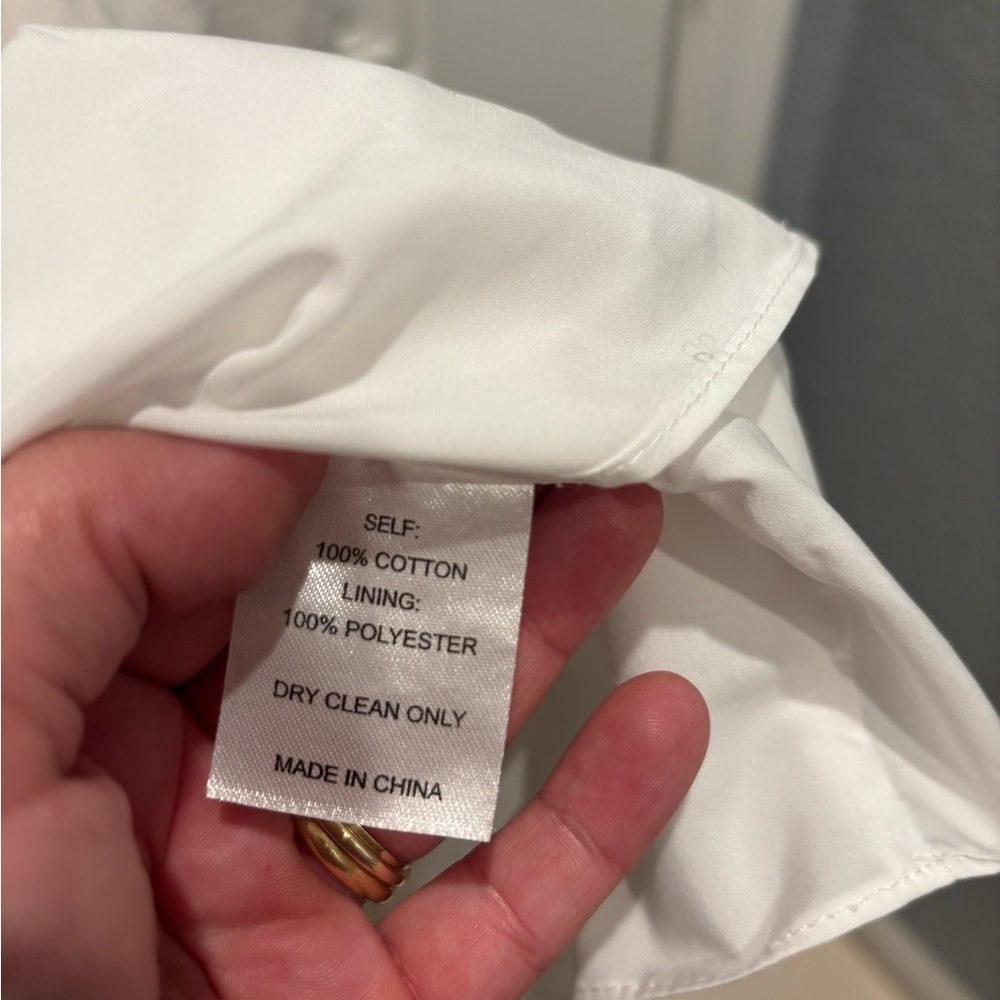 Marie Oliver tiered white dress - Picture 3 of 5